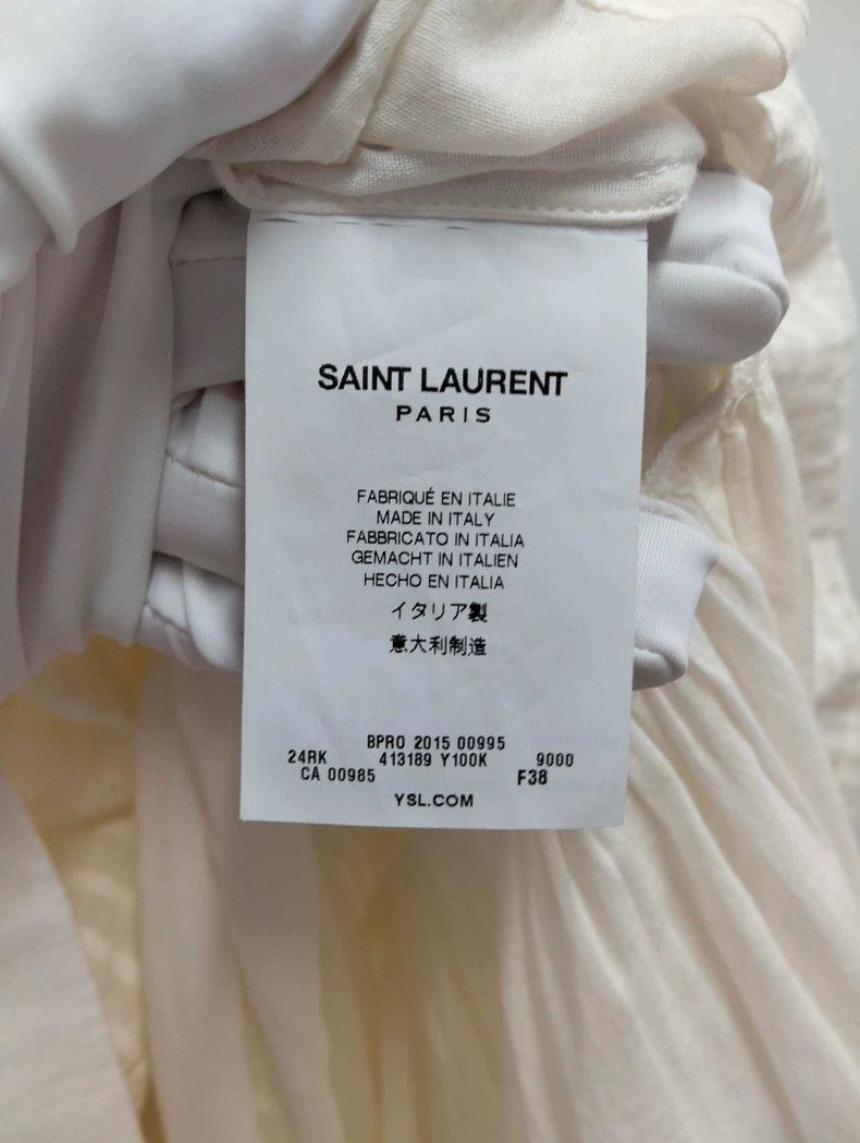 Saint Laurent Paris YSL Peter Pan Collar Dress Size 38 Size US S / EU 44-46 / 1 - 5 Thumbnail