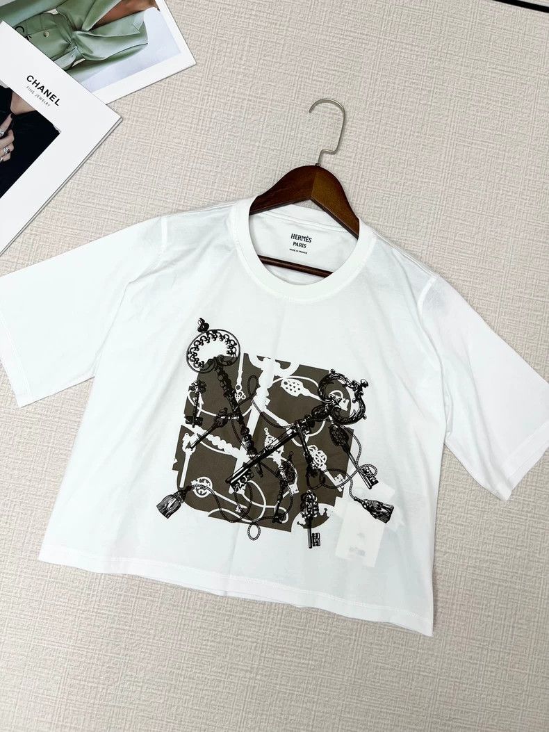 Hermes HERMES New Short Sleeve T-Shirt Size US XS / EU 42 / 0 - 2 Thumbnail
