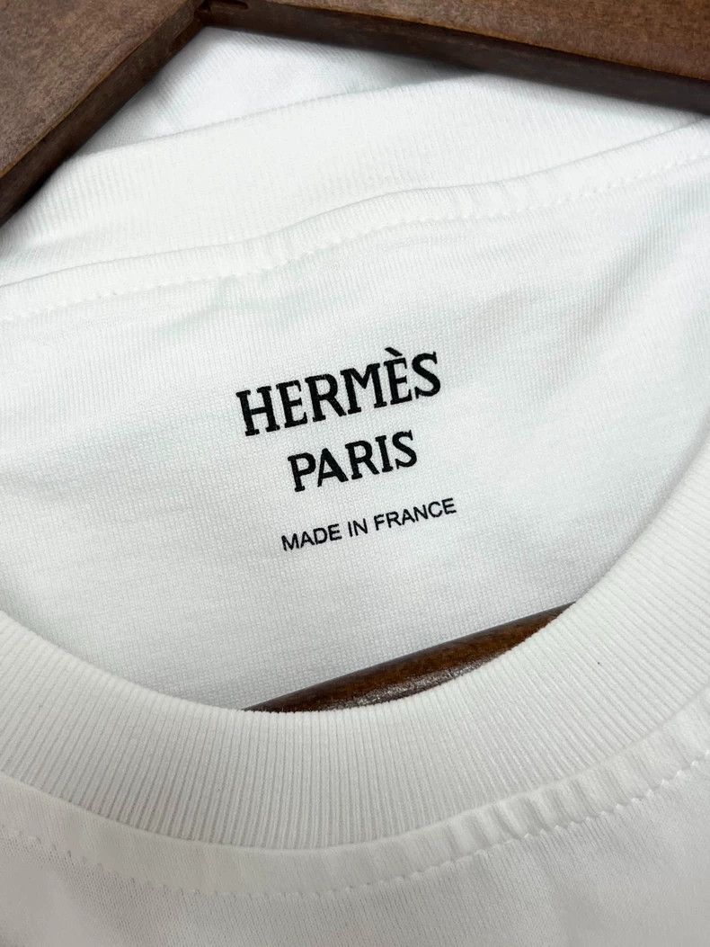 Hermes HERMES New Short Sleeve T-Shirt Size US XS / EU 42 / 0 - 4 Thumbnail