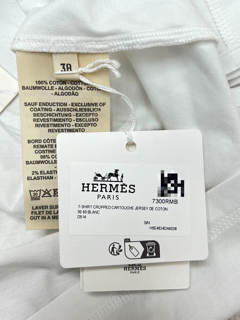 Hermes HERMES New Short Sleeve T-Shirt Size US XS / EU 42 / 0 - 5 Thumbnail