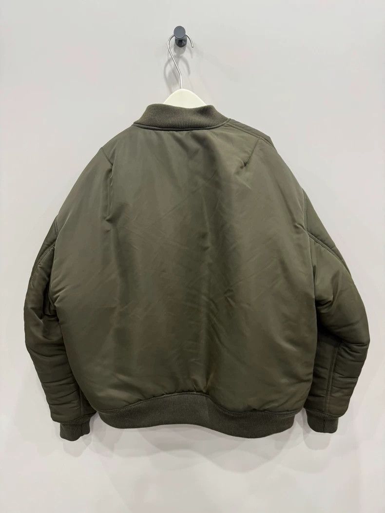 Yohji Yamamoto Y/project Green Ruched Bomber Jacket M Size US M / EU 48-50 / 2 - 2 Thumbnail