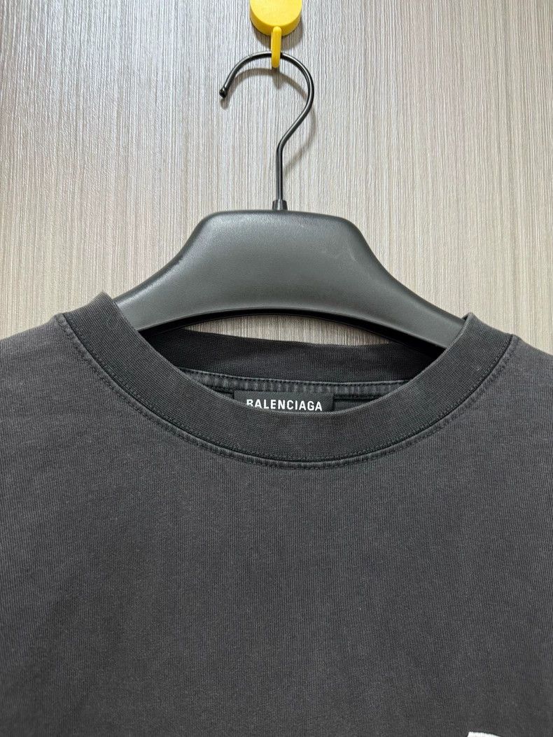 Balenciaga Balenciaga Short Sleeve T-shirt Size US L / EU 52-54 / 3 - 3 Thumbnail