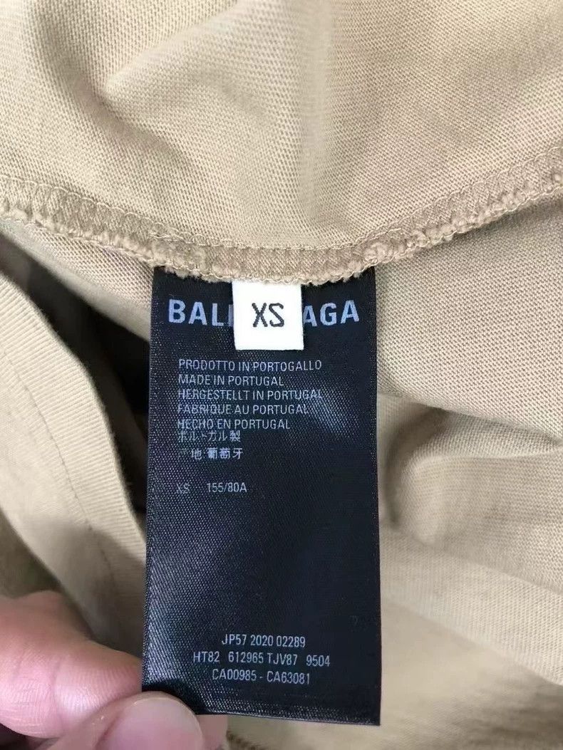 Balenciaga Balenciaga Solid Logo Casual T-Shirt Size US XS / EU 42 / 0 - 6 Thumbnail
