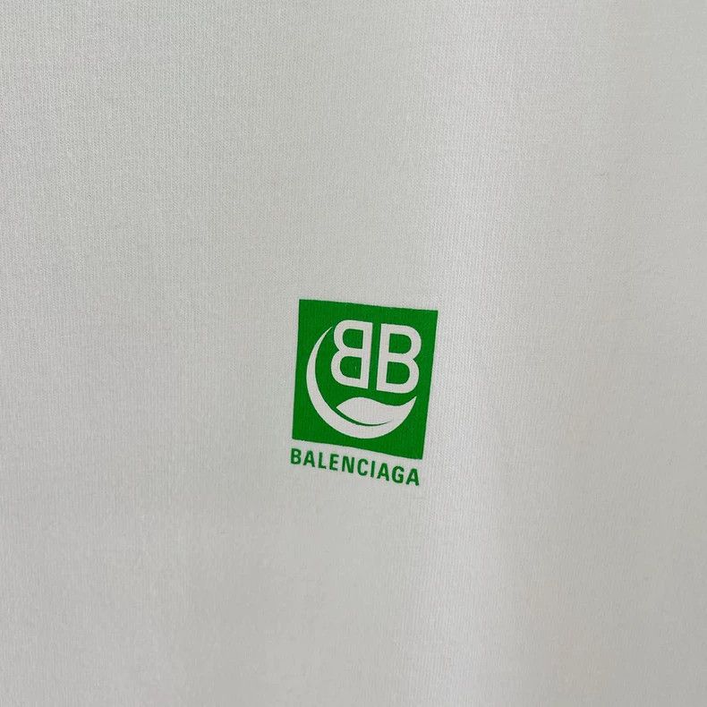 Balenciaga Balenciaga White T-shirt M Size US M / EU 48-50 / 2 - 5 Thumbnail