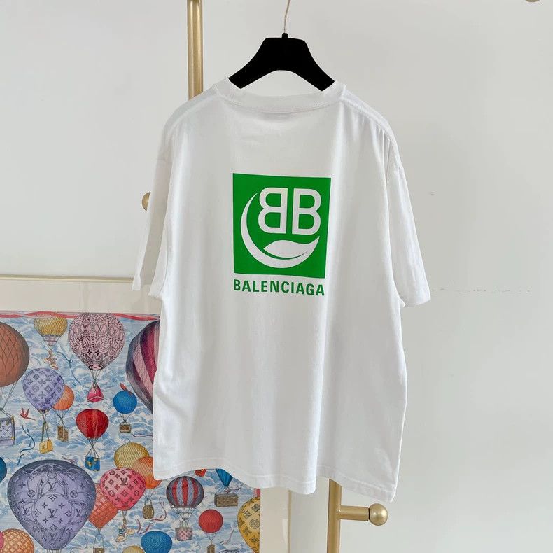 Balenciaga Balenciaga White T-shirt M Size US M / EU 48-50 / 2 - 2 Thumbnail
