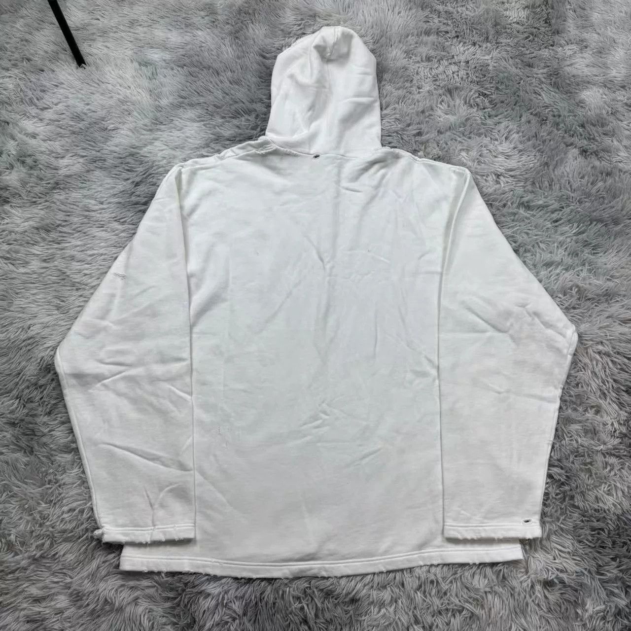 Balenciaga Balenciaga Mosaic Blur White Sweatshirt Size US XS / EU 42 / 0 - 2 Thumbnail