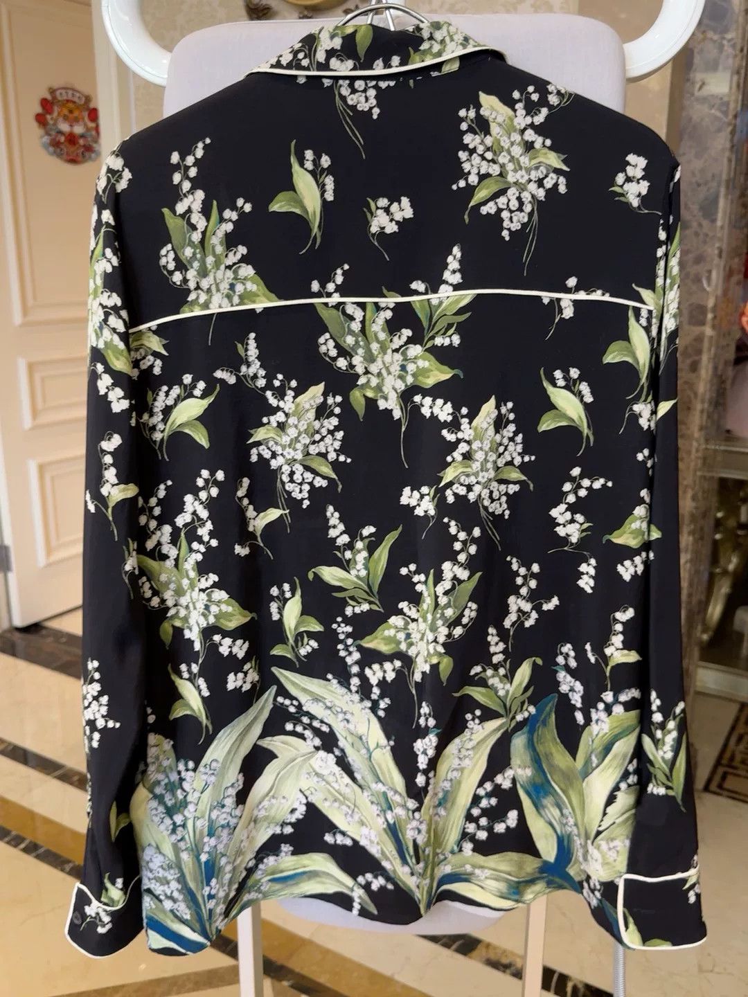 Valentino ERA VALENTINO Silk Shirt & Pants Set Size US 30 / EU 46 - 3 Thumbnail