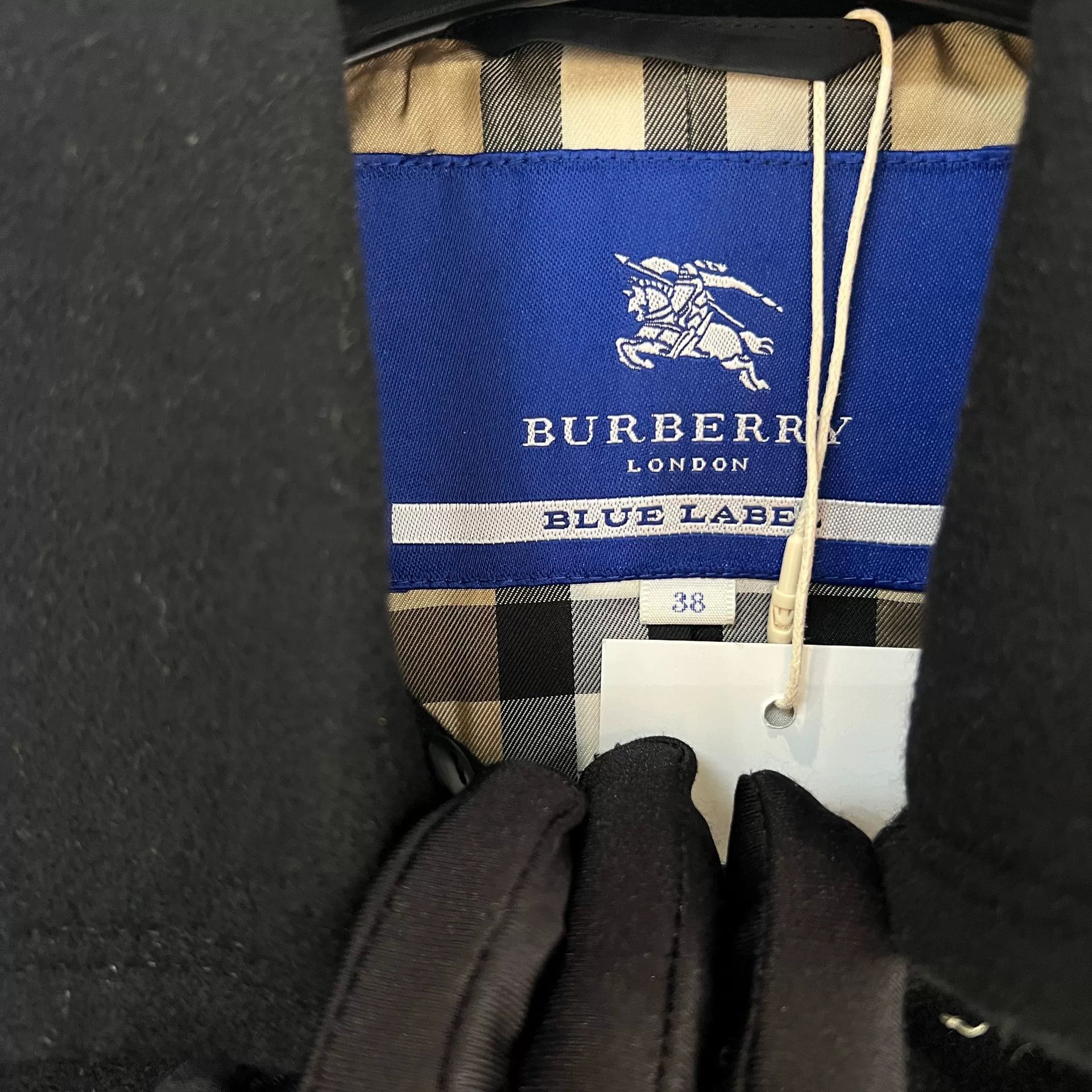 Burberry Burberry Blue Label Wool Coat Size US XS / EU 42 / 0 - 2 Thumbnail