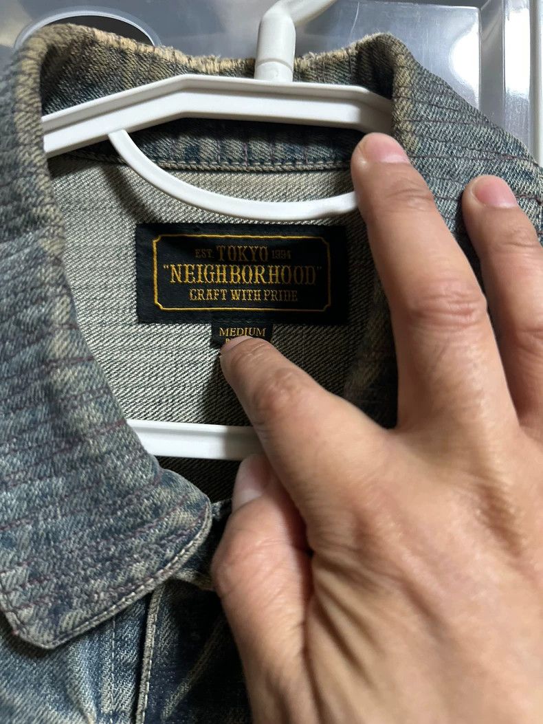 Neighborhood Neighborhood Denim Jacket Splatter Print Size US M / EU 48-50 / 2 - 3 Thumbnail