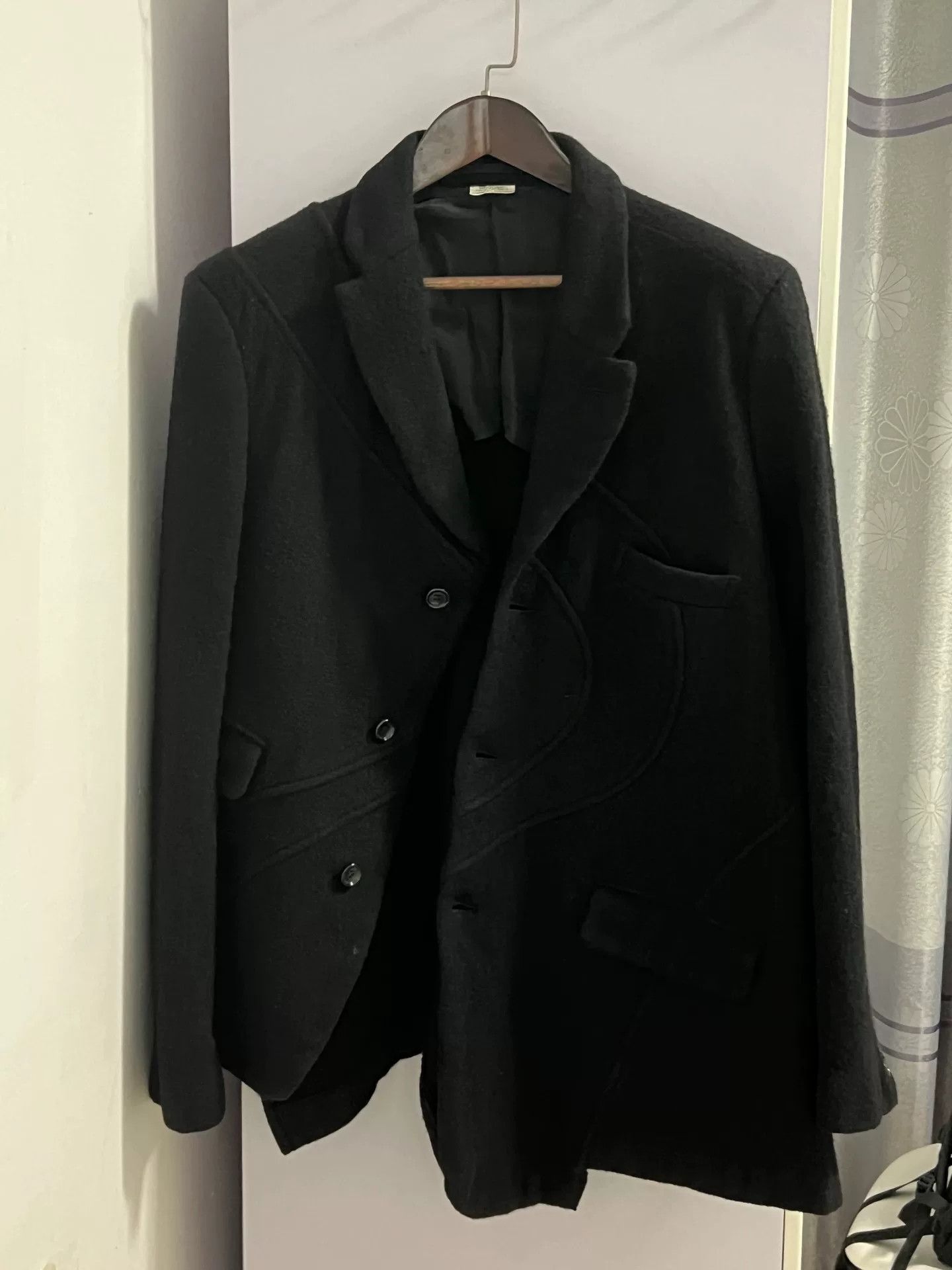Comme des Garcons Comme des Garcons Asymmetric Wool Jacket Size US L / EU 52-54 / 3 - 2 Thumbnail
