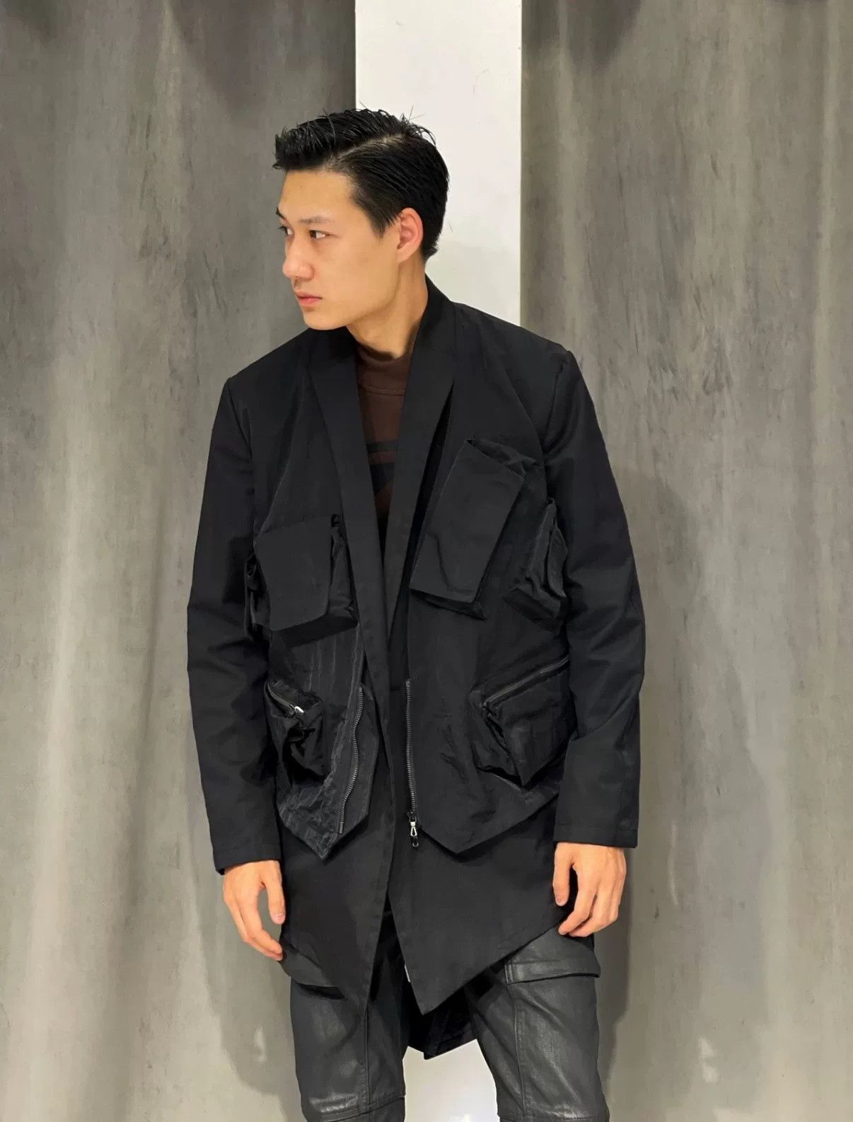 Julius Julius Layered Techwear Blazer Jacket Size US L / EU 52-54 / 3 - 9 Thumbnail
