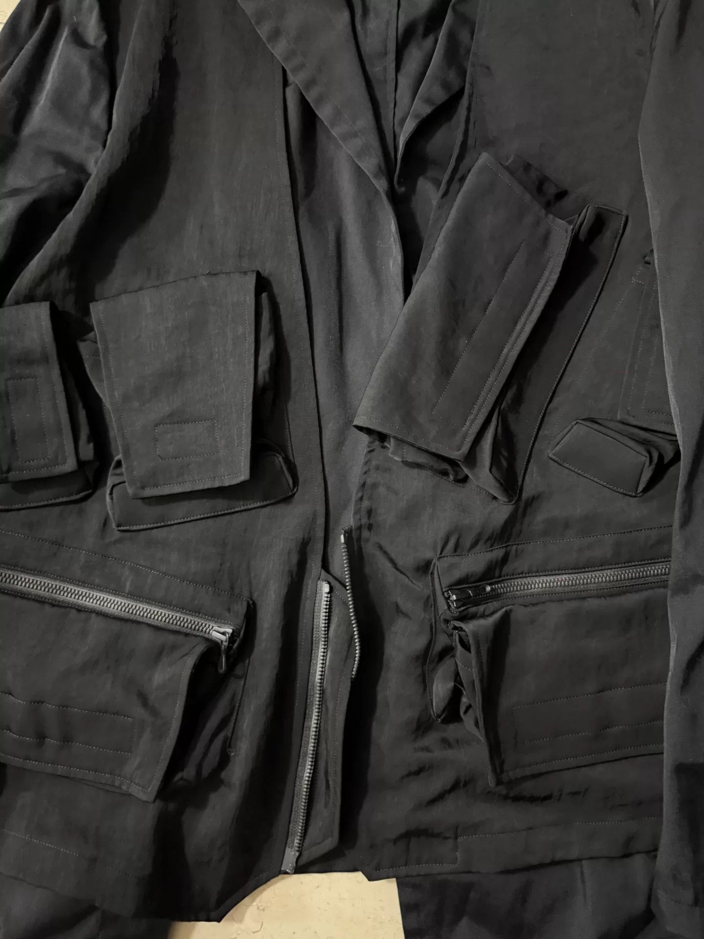 Julius Julius Layered Techwear Blazer Jacket Size US L / EU 52-54 / 3 - 3 Thumbnail