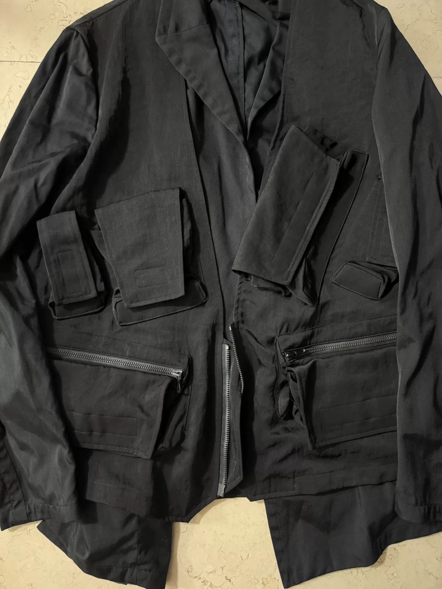 Julius Julius Layered Techwear Blazer Jacket Size US L / EU 52-54 / 3 - 2 Thumbnail