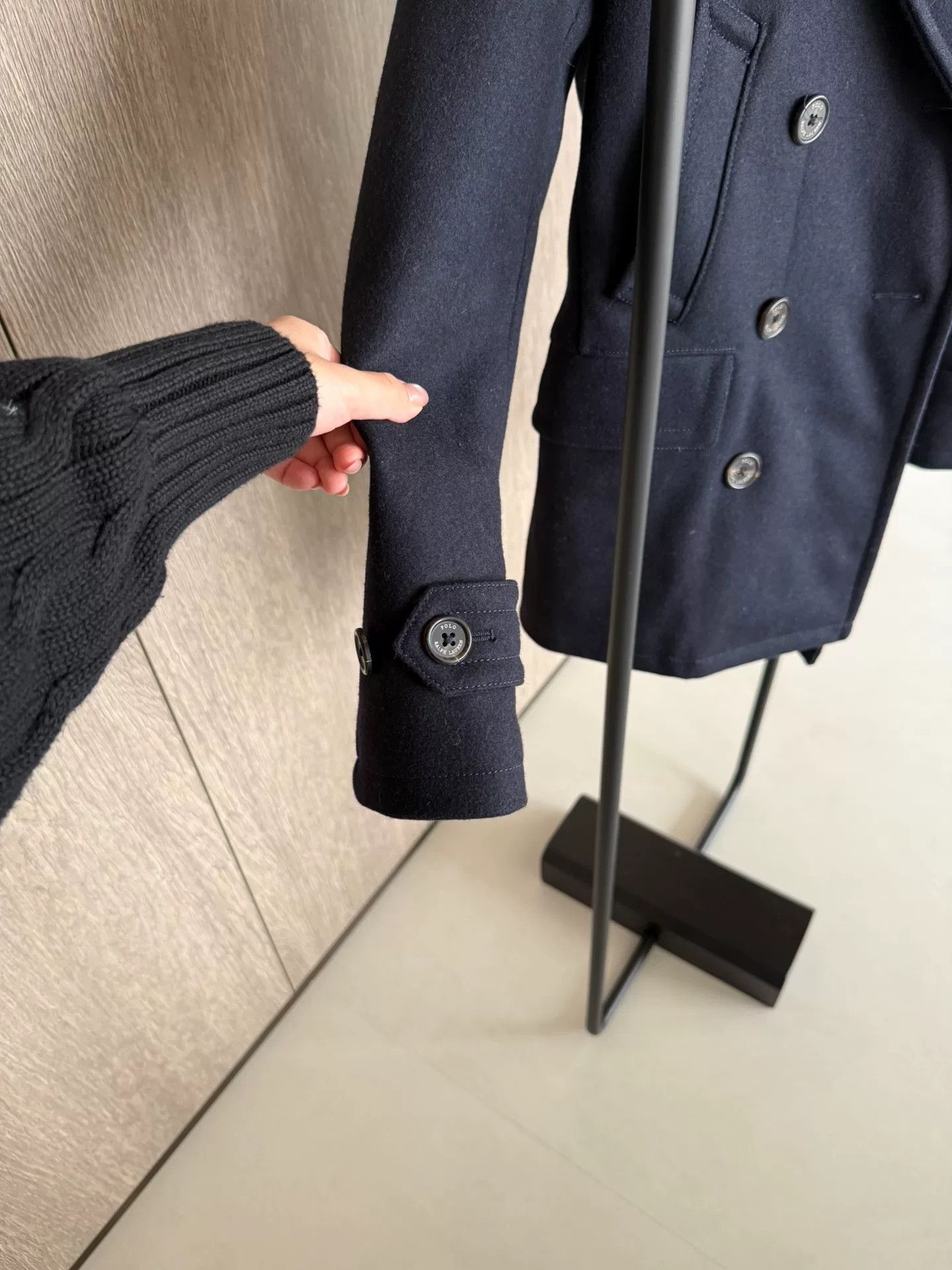 Polo Ralph Lauren Polo Ralph Lauren Wool Down Coat Size US XS / EU 42 / 0 - 4 Thumbnail