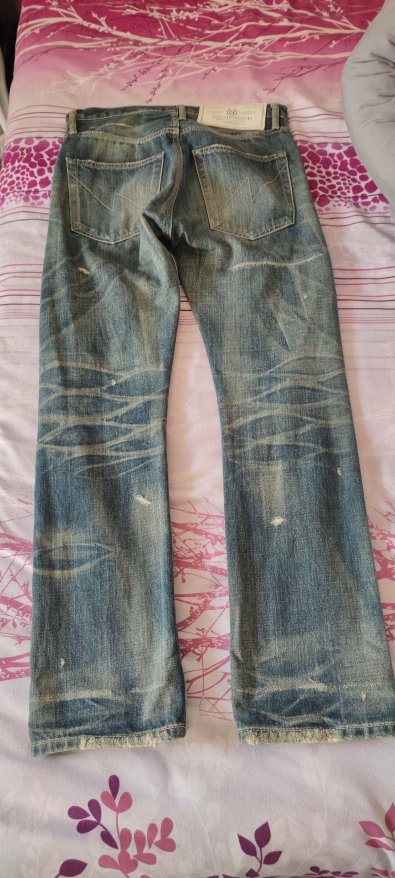 Neighborhood Neighborhood 7th Anniversary Denim Jeans Size US 26 / EU 42 - 4 Thumbnail