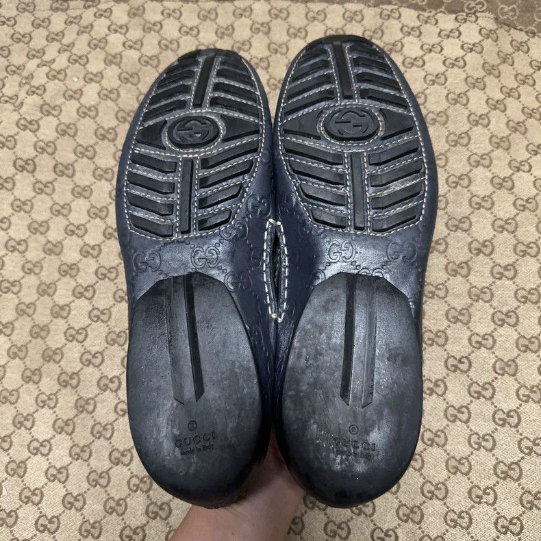 Gucci Gucci Men's Double G Embossed Loafers Size US 8.5 / EU 41-42 - 4 Thumbnail
