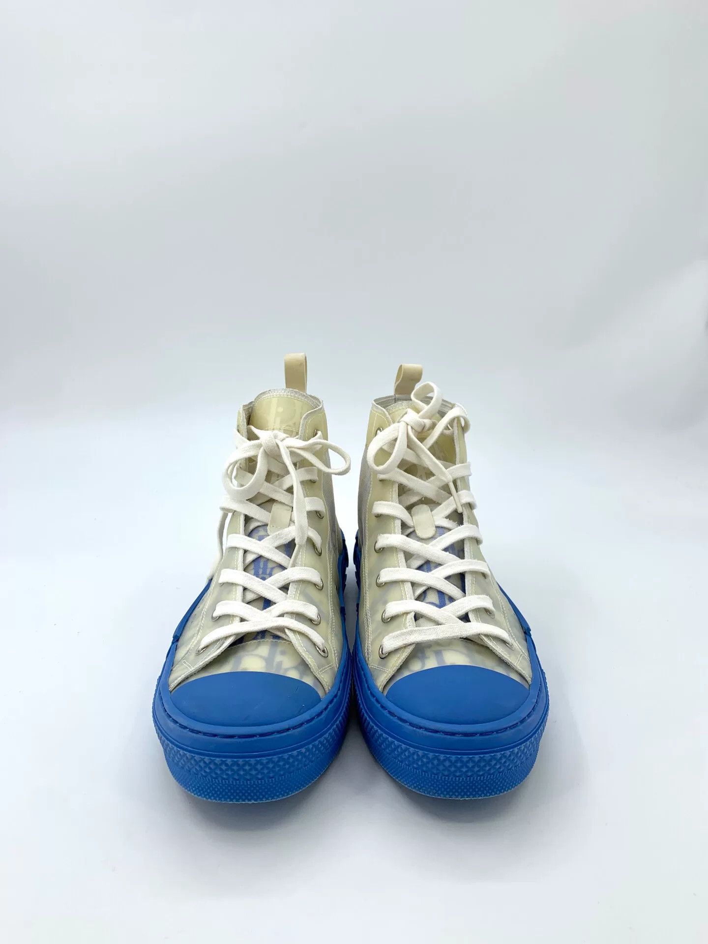 Dior Dior Logo Print Colorblock High-Top Sneakers Size US 9.5 / EU 42-43 - 3 Thumbnail