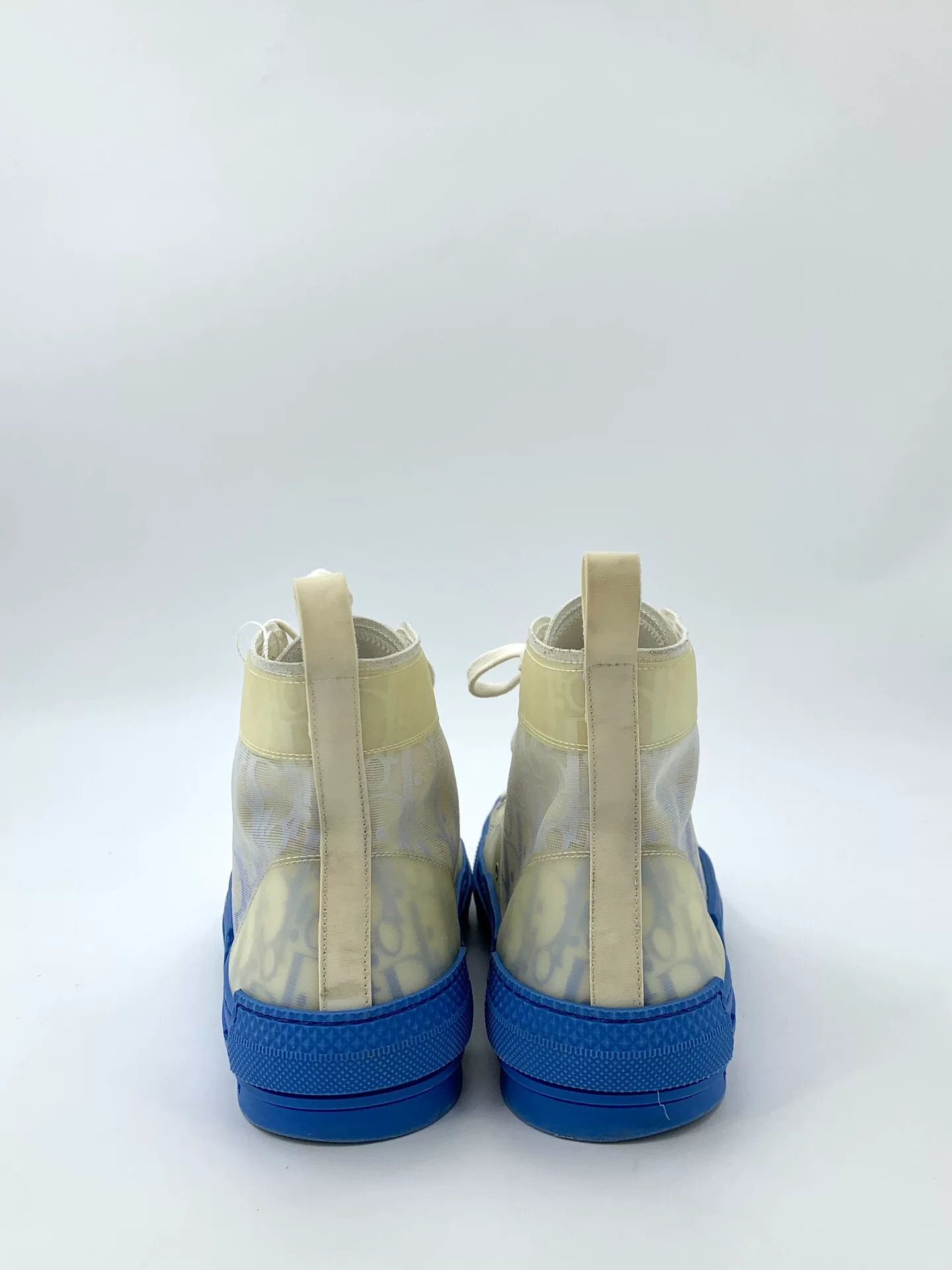Dior Dior Logo Print Colorblock High-Top Sneakers Size US 9.5 / EU 42-43 - 4 Thumbnail