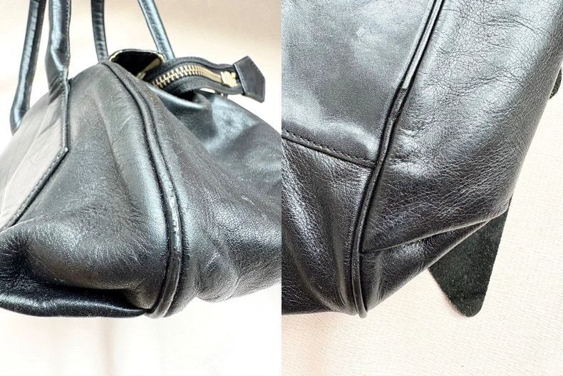 Vivienne Westwood Vivienne Westwood Black Bow Leather Handbag Size ONE SIZE - 7 Thumbnail