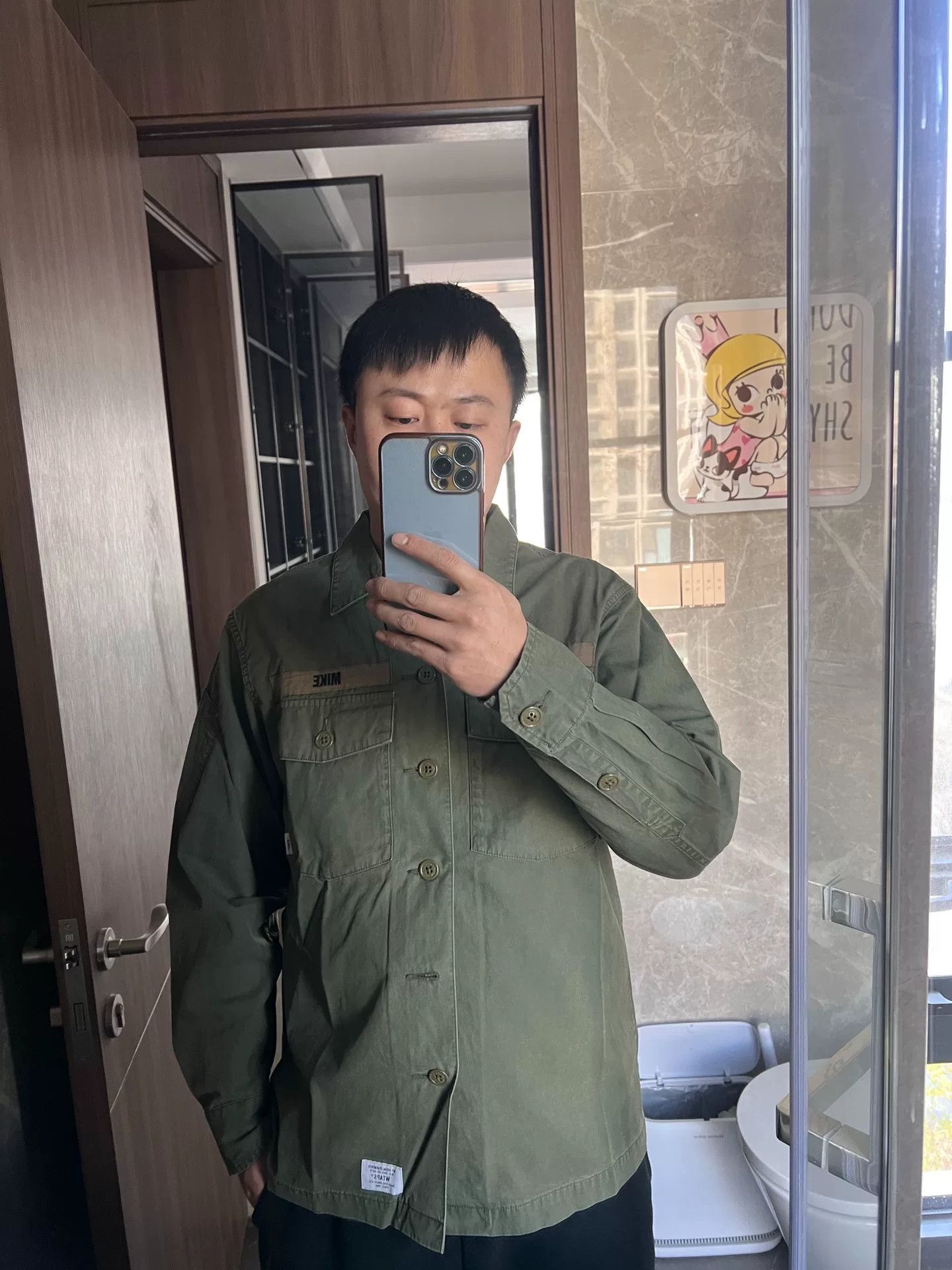 Wtaps WTAPS BUDS 18SS Military Green Shirt Size US M / EU 48-50 / 2 - 5 Thumbnail