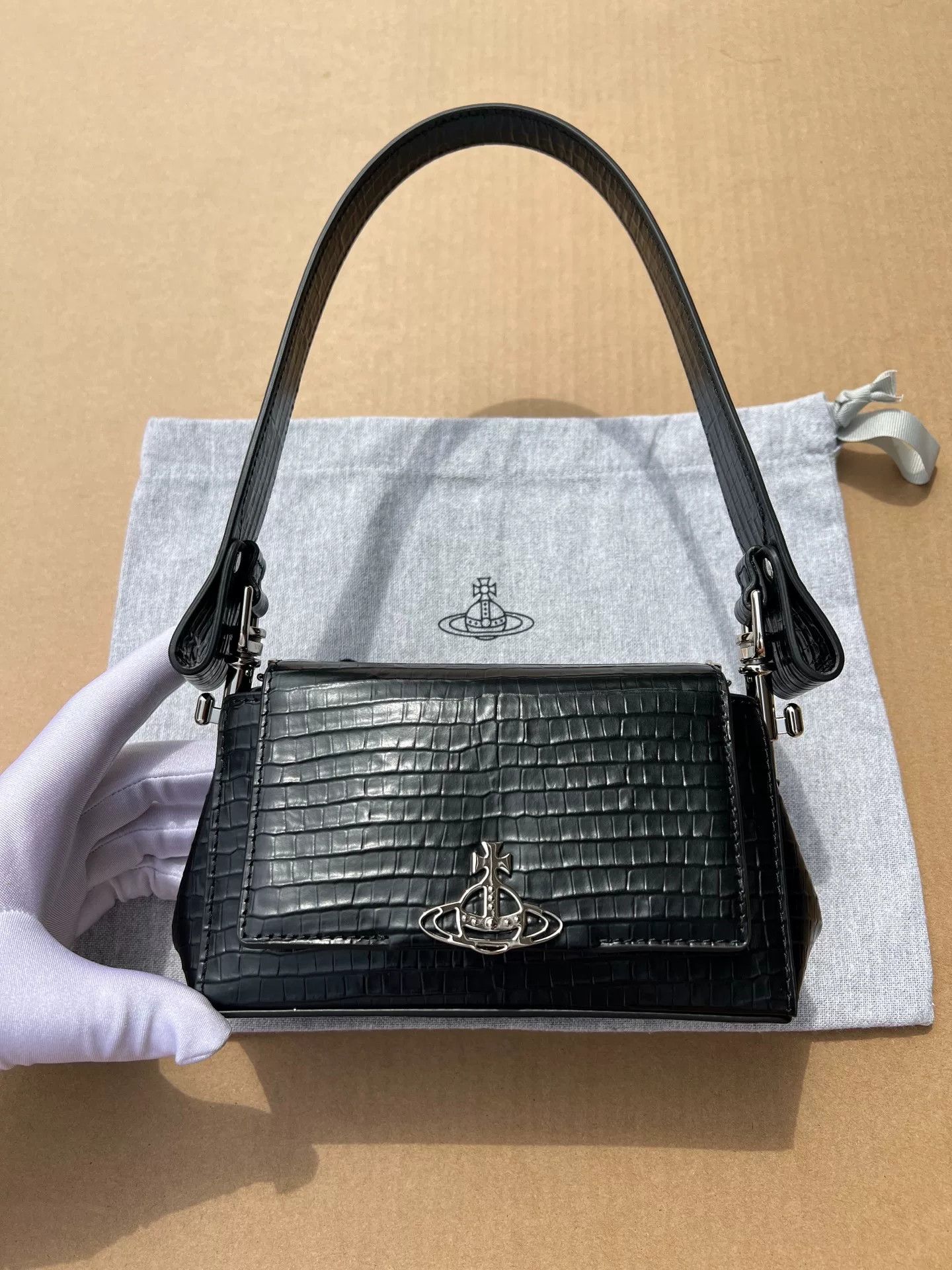 Vivienne Westwood Vivienne Westwood Lizard Pattern Shoulder Bag Size ONE SIZE - 2 Thumbnail