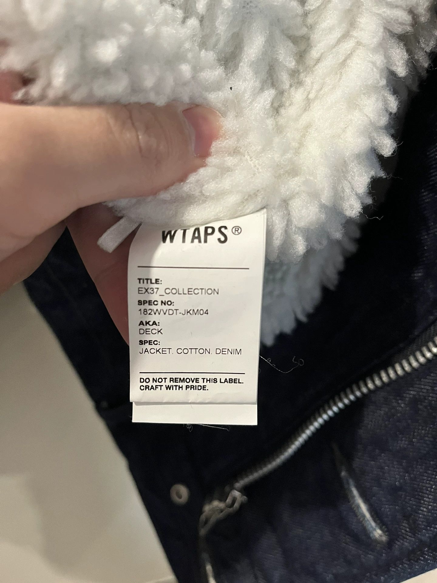 Wtaps WTAPS 18AW Deck Denim N1 Jacket Size US L / EU 52-54 / 3 - 5 Thumbnail