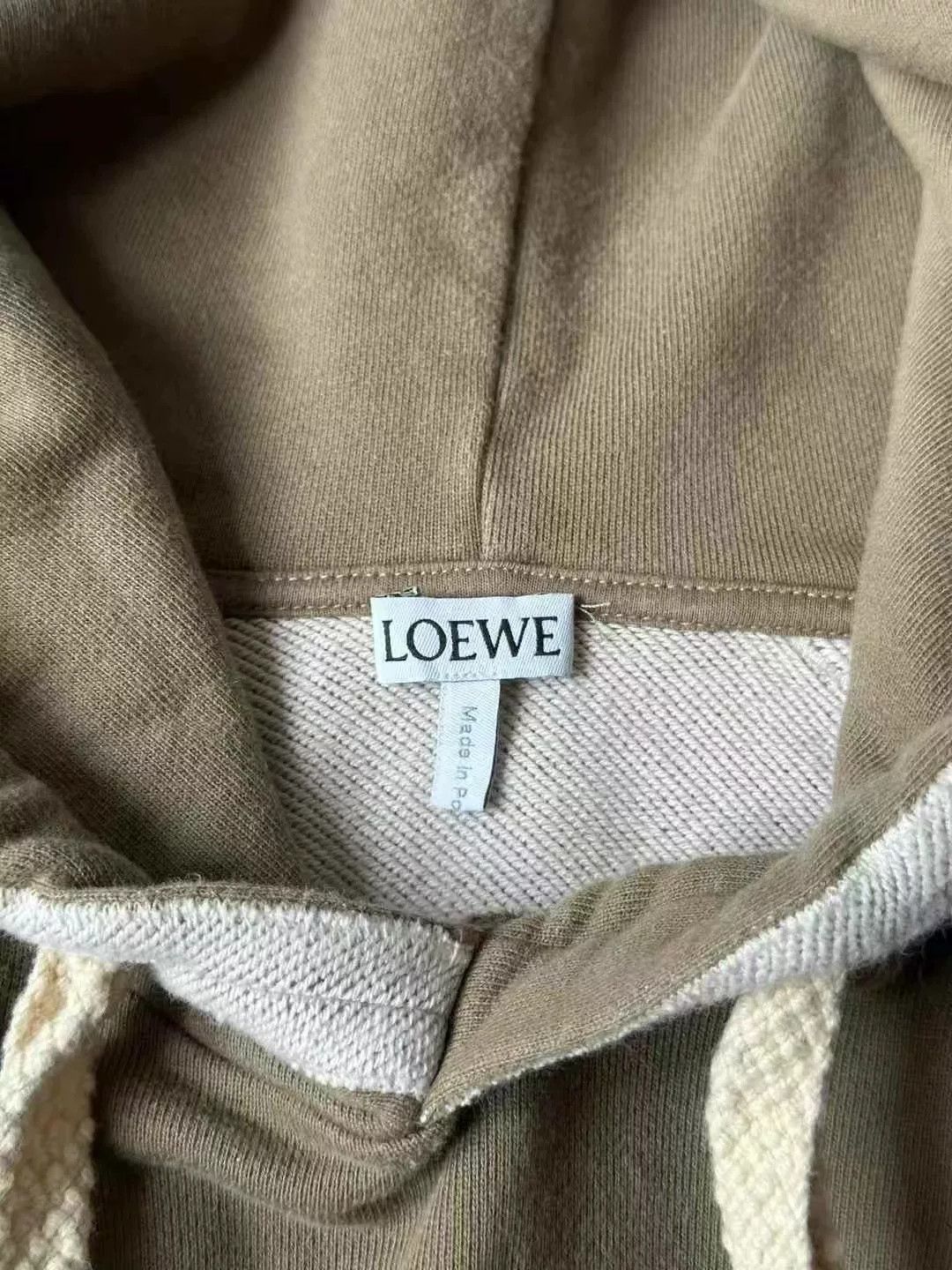 Loewe loewe brown logo embroidered hoodie Size US S / EU 44-46 / 1 - 3 Thumbnail
