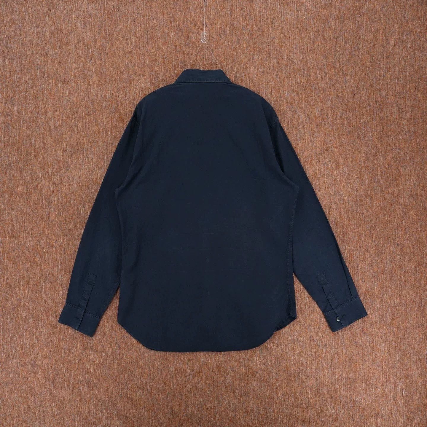 Dior dior logo printed dark blue shirt Size US M / EU 48-50 / 2 - 2 Thumbnail