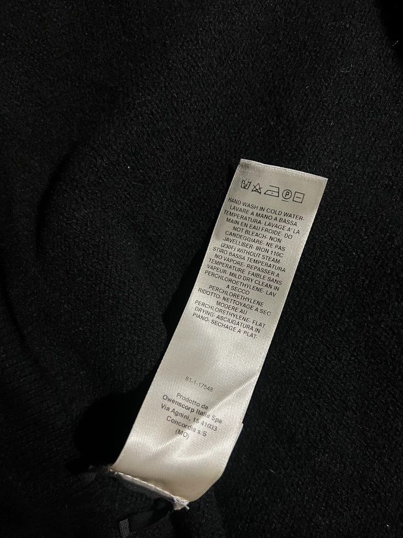 Rick Owens Rick Owens Black Wool Blend Cardigan Size US L / EU 52-54 / 3 - 7 Thumbnail