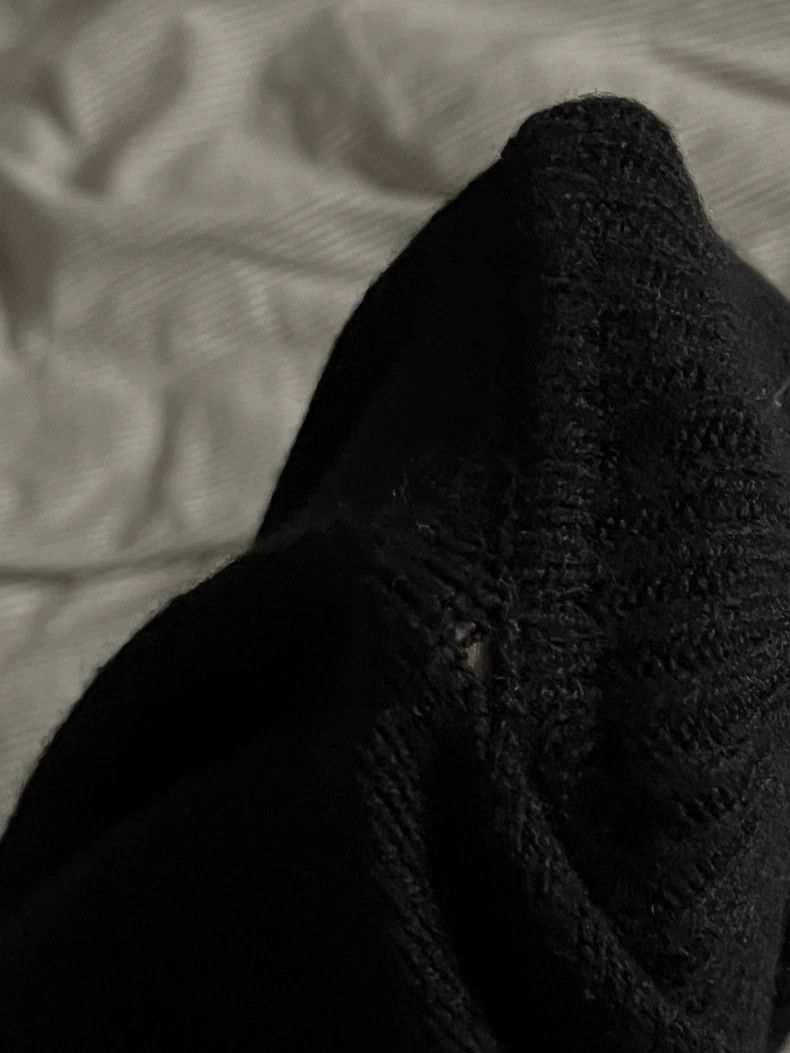 Rick Owens Rick Owens Black Wool Blend Cardigan Size US L / EU 52-54 / 3 - 2 Thumbnail