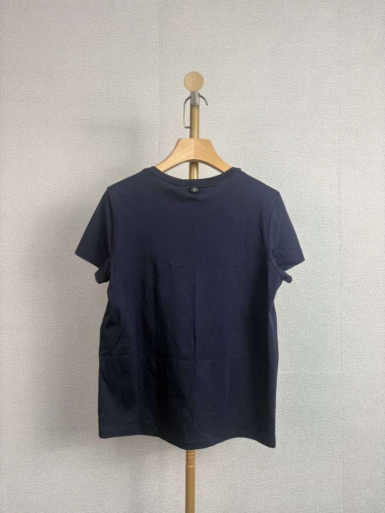 Chanel Chanel Velvet Pattern Short Sleeve Top Size US S / EU 44-46 / 1 - 2 Thumbnail