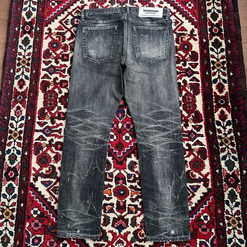 Neighborhood Neighborhood 20SS Distressed Denim Jeans S Size US 27 - 2 Thumbnail