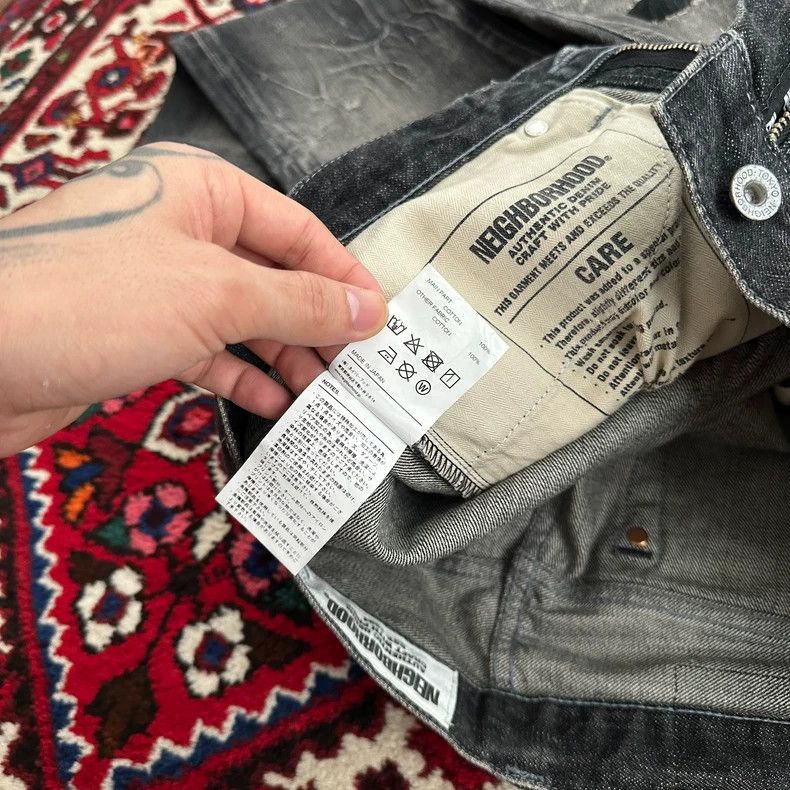 Neighborhood Neighborhood 20SS Distressed Denim Jeans S Size US 27 - 9 Thumbnail
