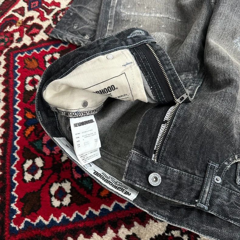 Neighborhood Neighborhood 20SS Distressed Denim Jeans S Size US 27 - 7 Thumbnail