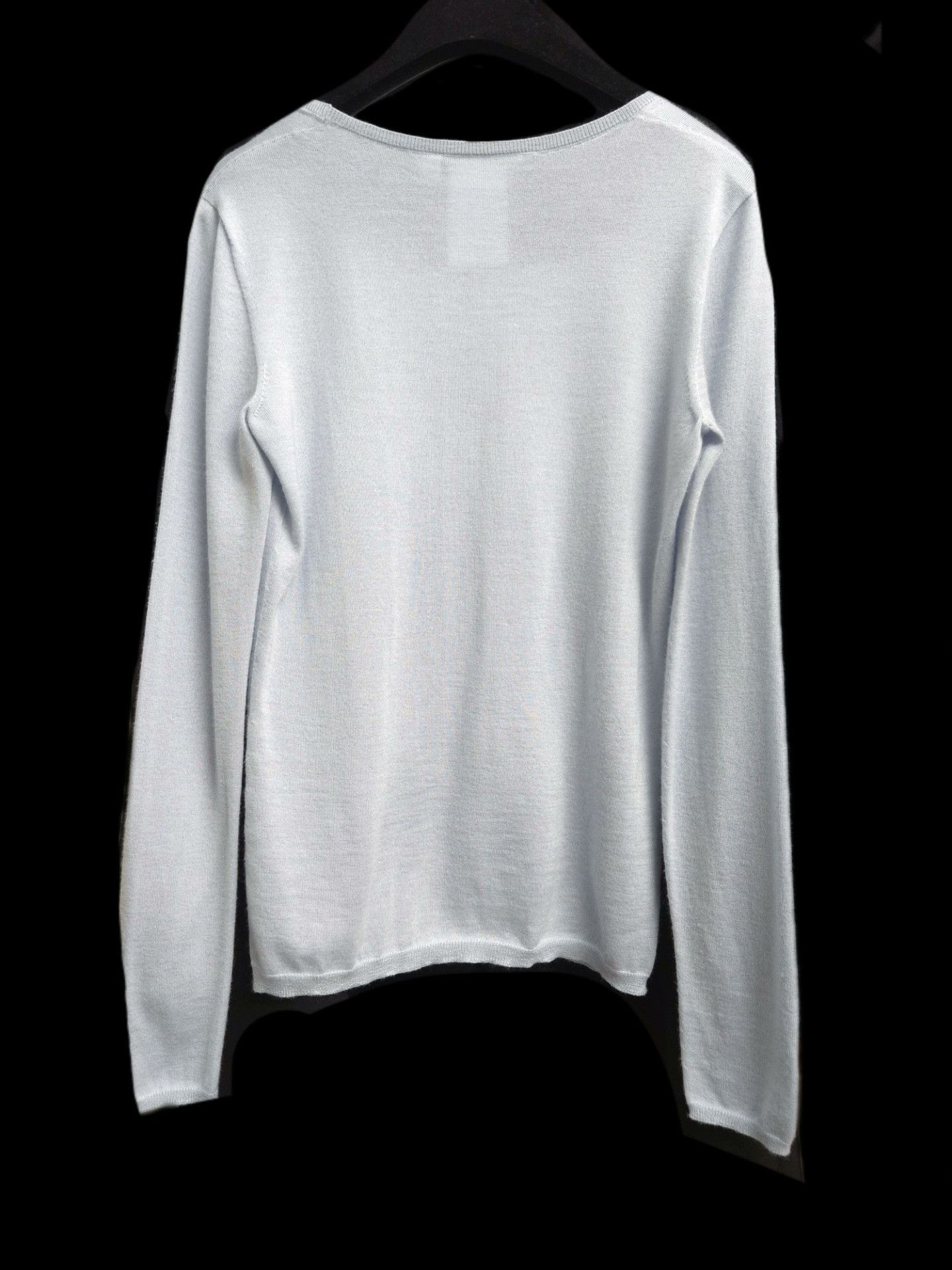 Dior light blue knit top by christian dior Size XS / US 0-2 / IT 36-38 - 2 Thumbnail