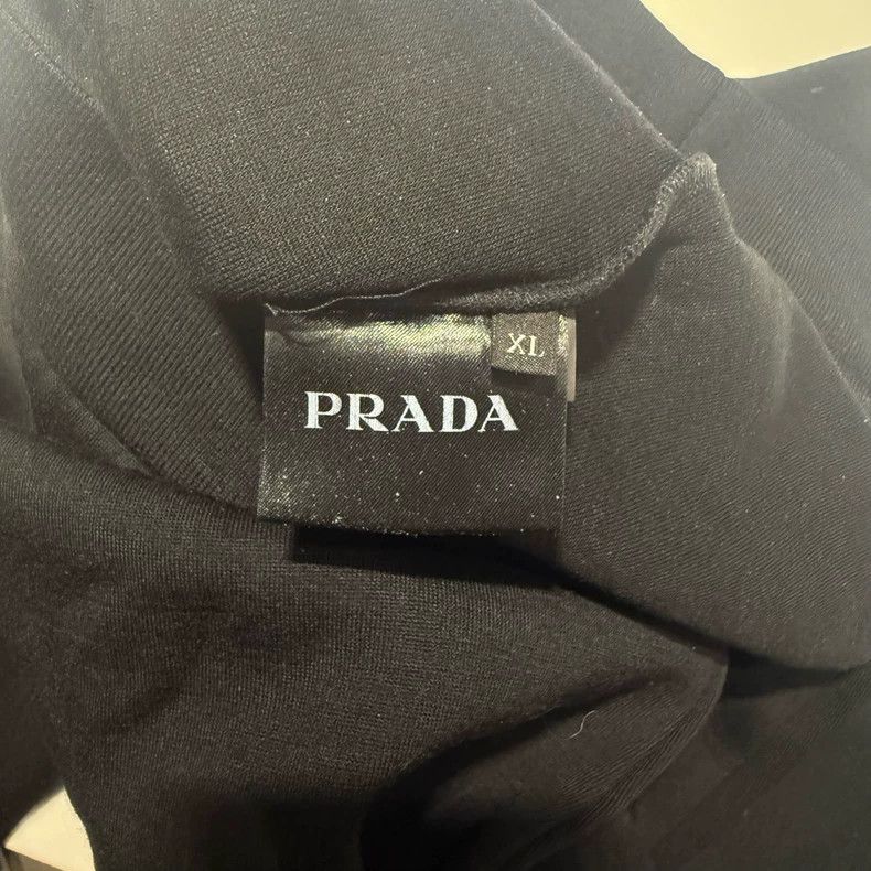 Prada Prada Black Sweatshirt XL Size US XL / EU 56 / 4 - 3 Thumbnail