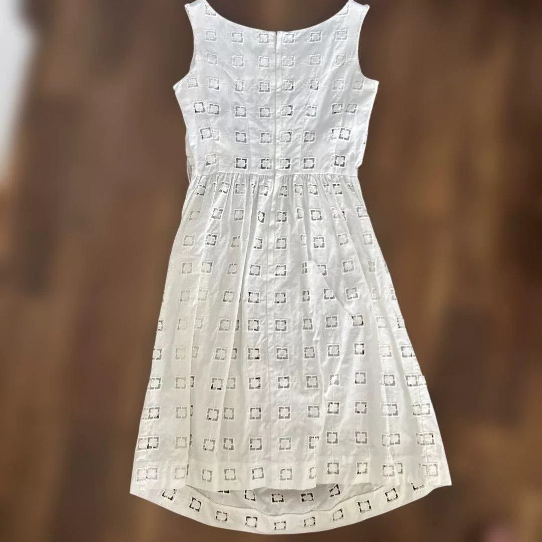 Comme des Garcons COMME des GARCONS White Paneled Dress Size US 36 / EU 52 - 3 Thumbnail