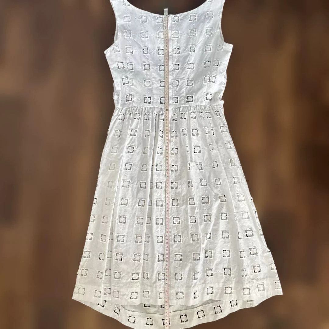 Comme des Garcons COMME des GARCONS White Paneled Dress Size US 36 / EU 52 - 9 Thumbnail