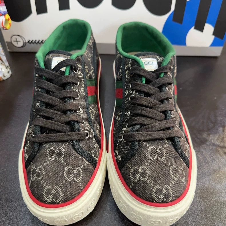 Gucci Gucci 1977 Black Sneakers Size 42.5 Size US 10.5 / EU 43-44 - 2 Thumbnail