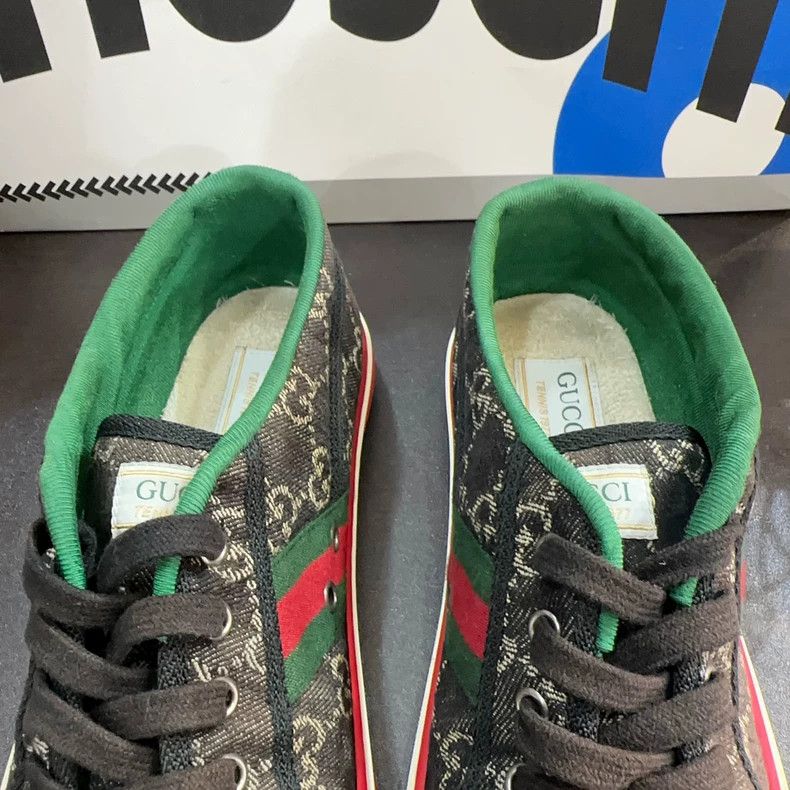 Gucci Gucci 1977 Black Sneakers Size 42.5 Size US 10.5 / EU 43-44 - 8 Thumbnail
