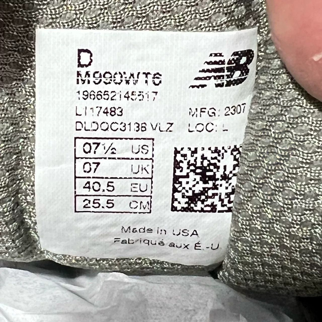 Wtaps WTAPS x New Balance 990 V6 USA Size US 10 / EU 43 - 7 Thumbnail