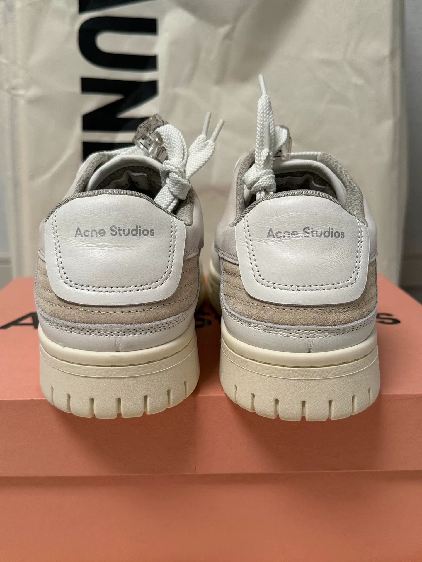 Acne Studios acne studios low-top sneakers in beige Size US 8.5 / EU 41-42 - 4 Thumbnail