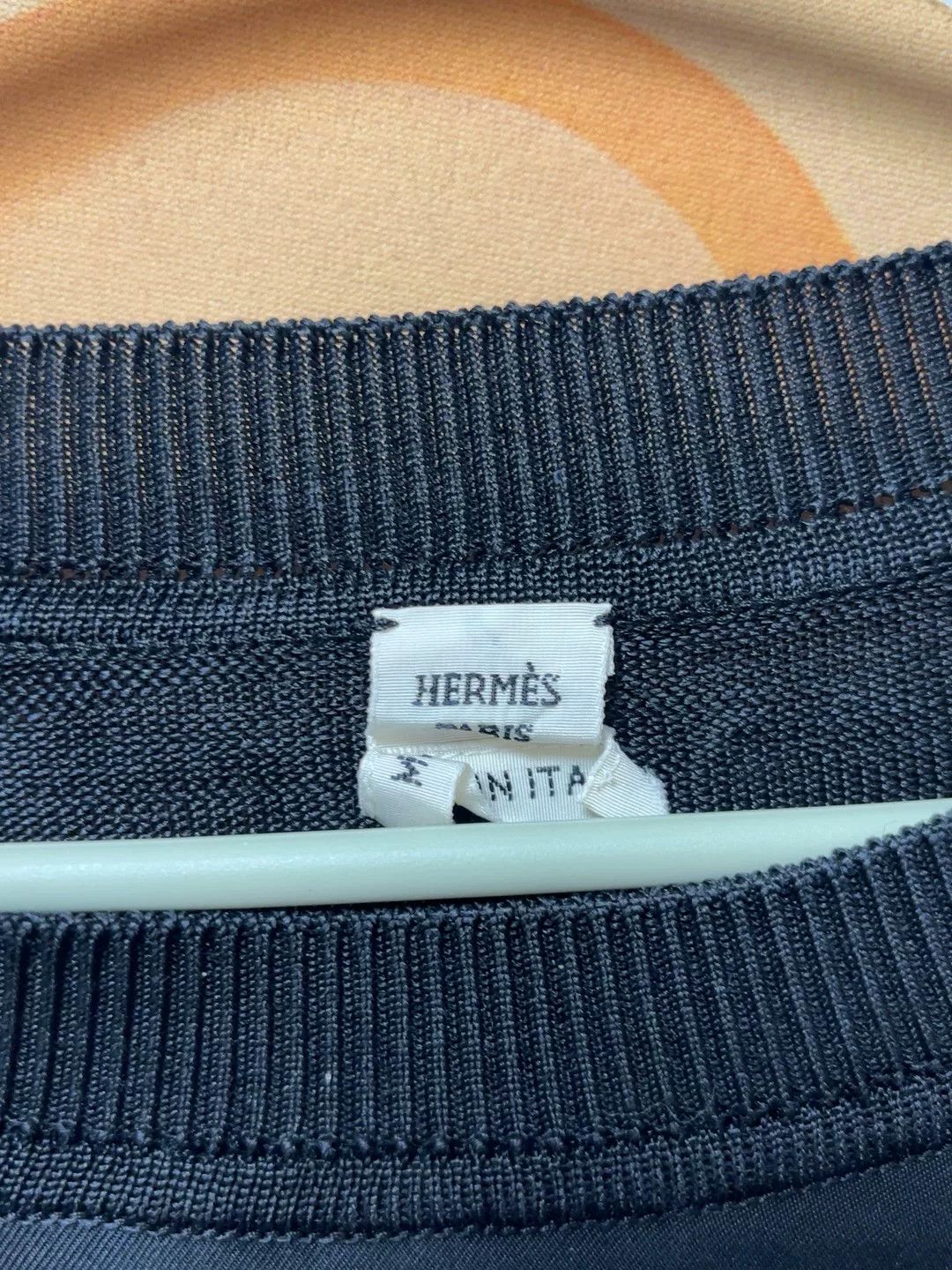 Hermes Hermes Black Pig Nose Sweater Size US M / EU 48-50 / 2 - 3 Thumbnail
