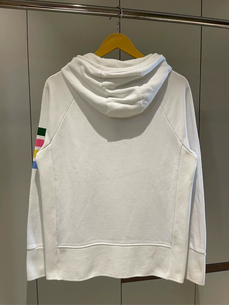 Thom Browne Thom Browne White Rainbow Stripe Hoodie Size US XS / EU 42 / 0 - 4 Thumbnail