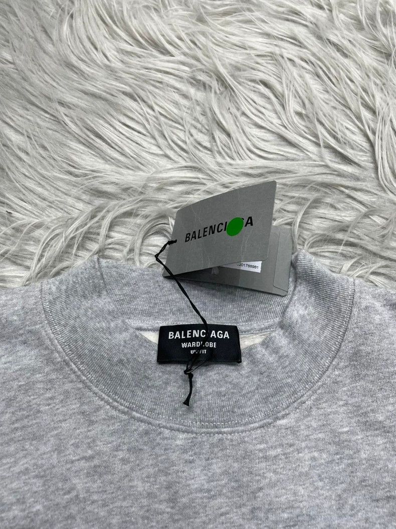 Balenciaga Balenciaga Spring Summer Logo Sweatshirt Size US S / EU 44-46 / 1 - 4 Thumbnail