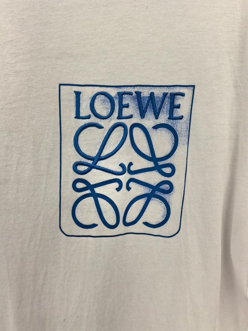 Loewe LOEWE White Short-Sleeve Logo T-Shirt Size US S / EU 44-46 / 1 - 2 Thumbnail