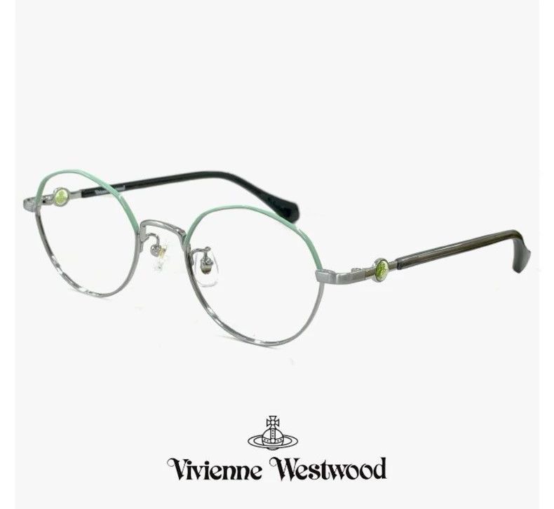 Vivienne Westwood Vivienne Westwood Mint Green Glasses Size ONE SIZE - 6 Thumbnail