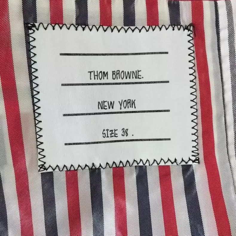 Thom Browne Thom Browne Seersucker Blazer Jacket Size US XS / EU 42 / 0 - 5 Thumbnail