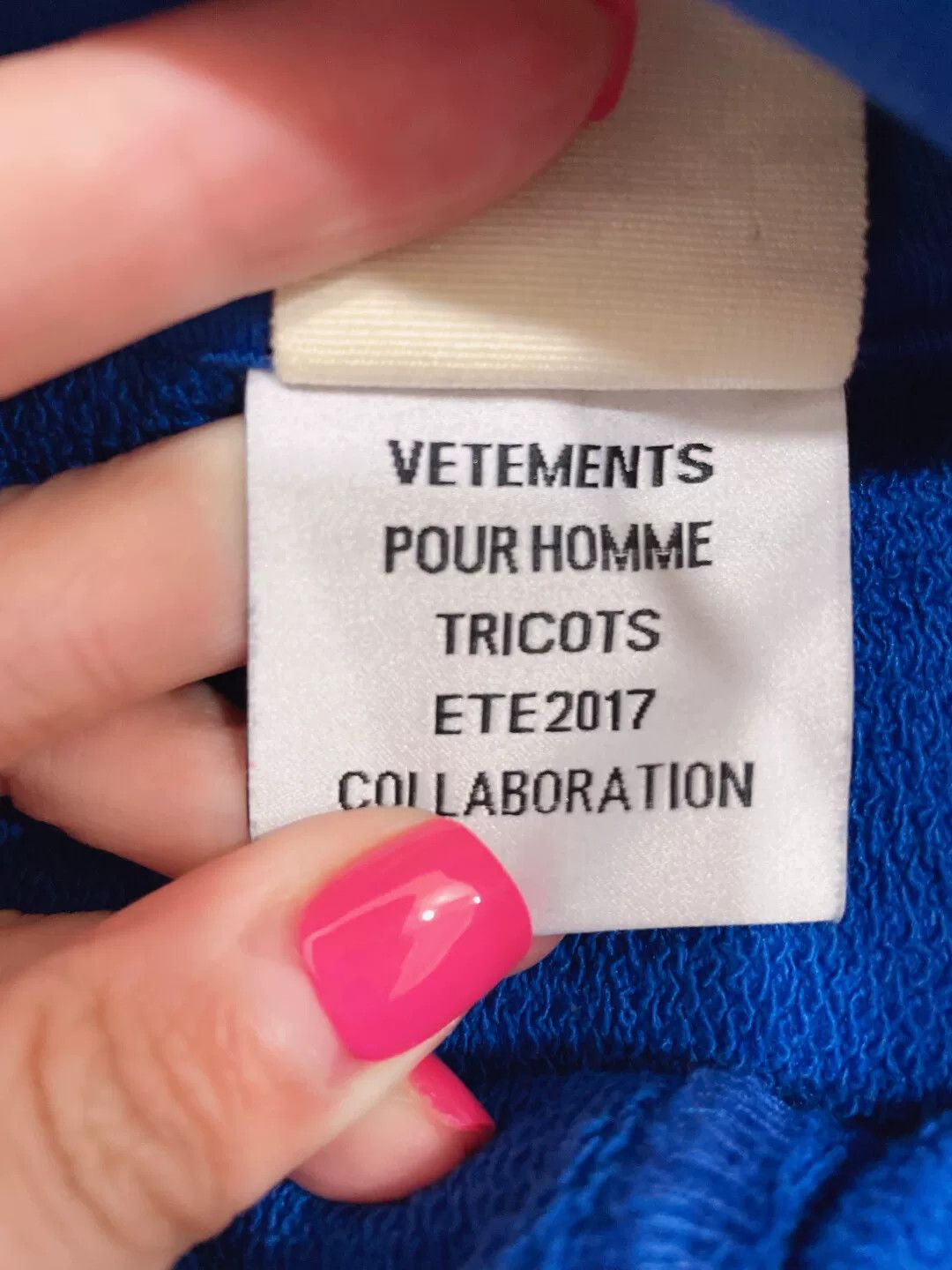 Vetements Vetements Champion Collaboration Sweatshirt Size US S / EU 44-46 / 1 - 6 Thumbnail