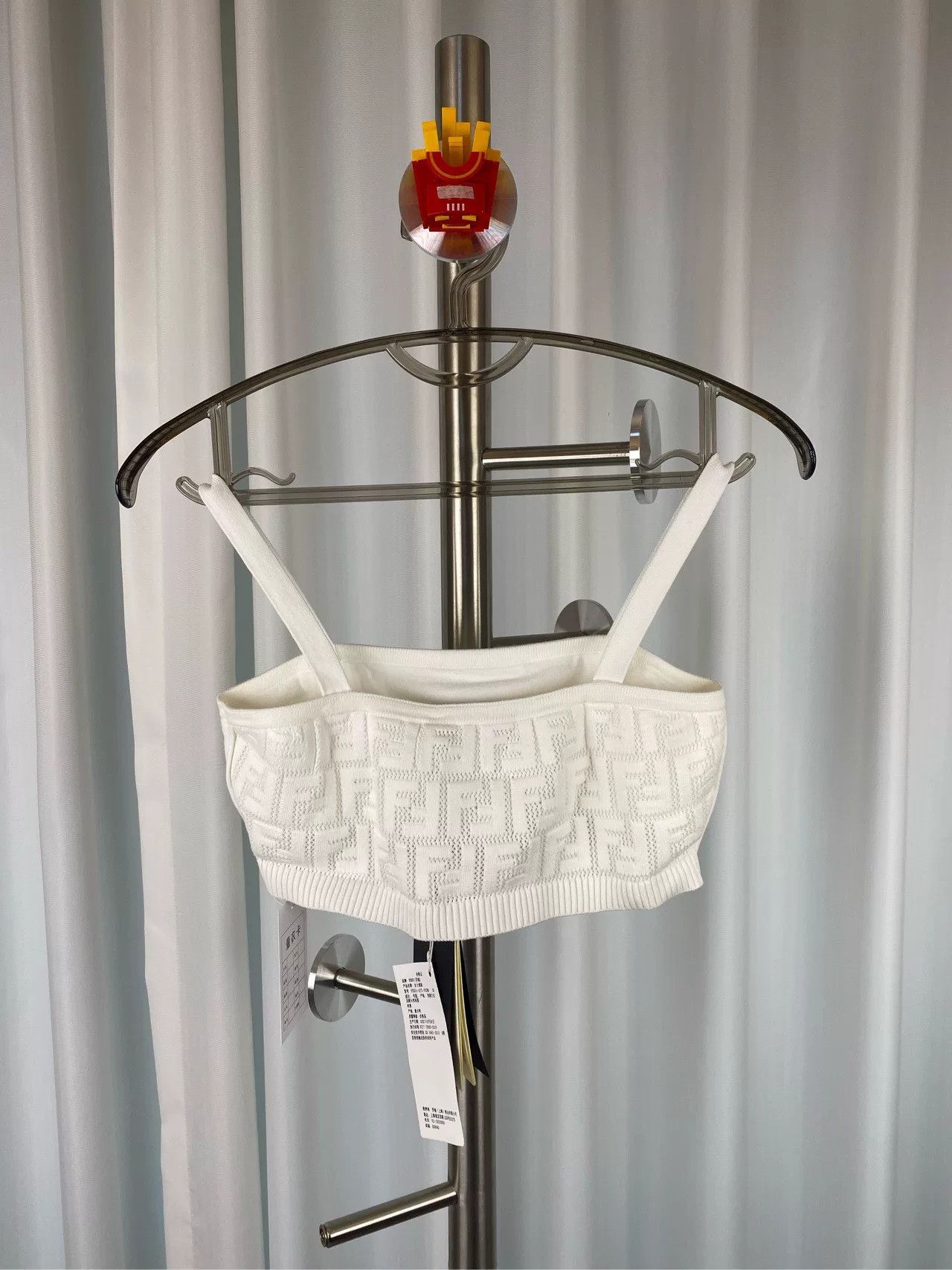 Fendi Fendi 23SS Monogram Embossed Bralette Size US S / EU 44-46 / 1 - 2 Thumbnail